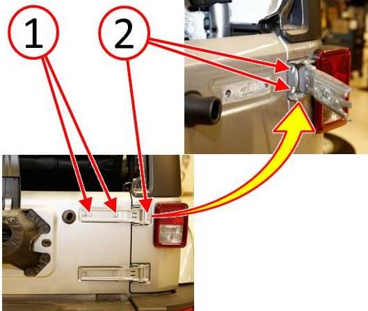 Fig. 2 Tailgate Hinges