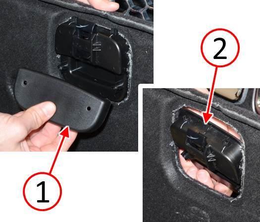 Fig. 3 Remove Latch Handle
