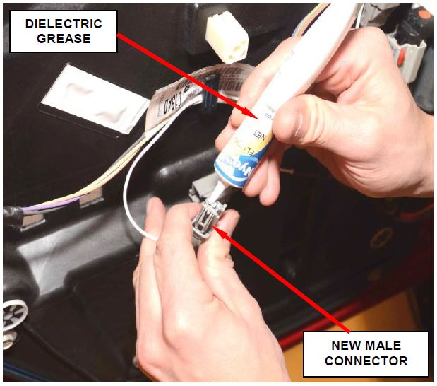 Figure 12 – Apply Grease to Connector