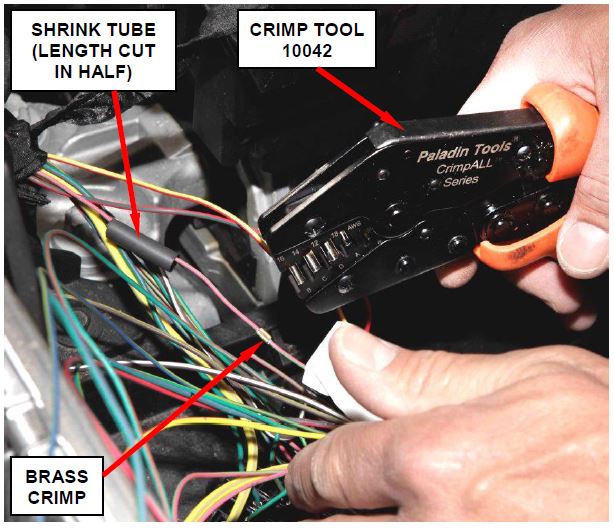Splice Wires and Band Clamp