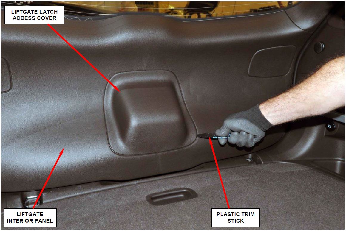 Liftgate Access Cover