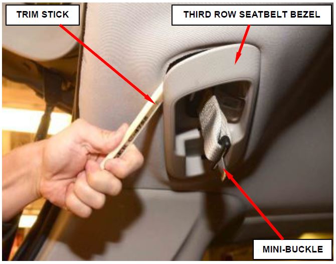 Remove Seatbelt Bezel