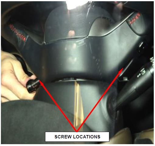 Driver Airbag Screws