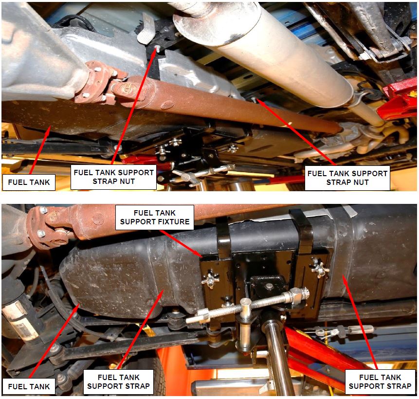 Figure 14 – Fuel Tank Support Straps