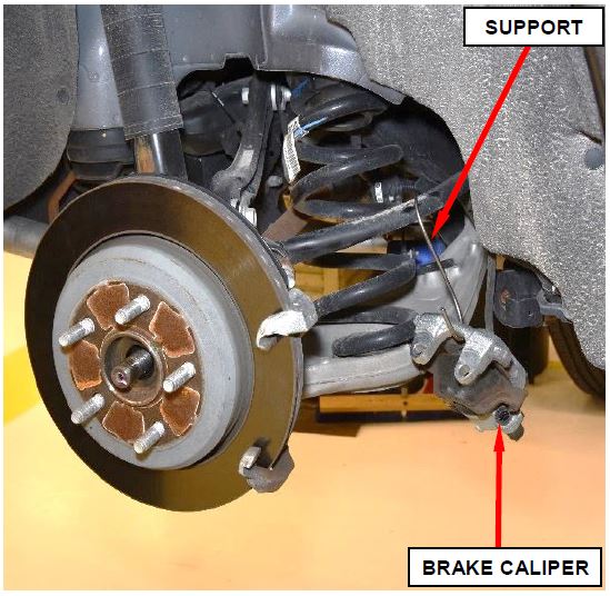Figure 4 – Support Brake Caliper