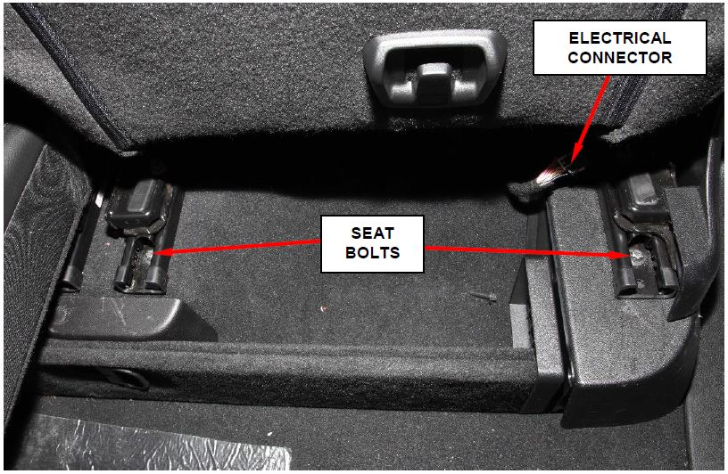 Figure 1 – Rear Seat
