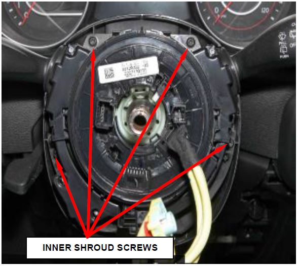 Figure 25 – Inner Shroud Screws