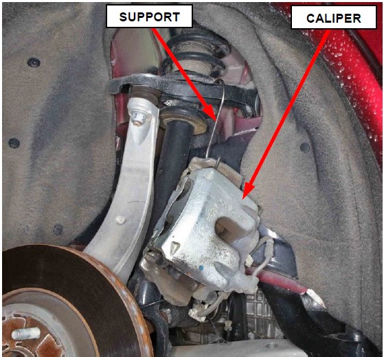 Figure 4 – Support Brake Caliper