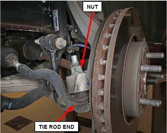 Figure 5 – Outer Tie Rod End Nut