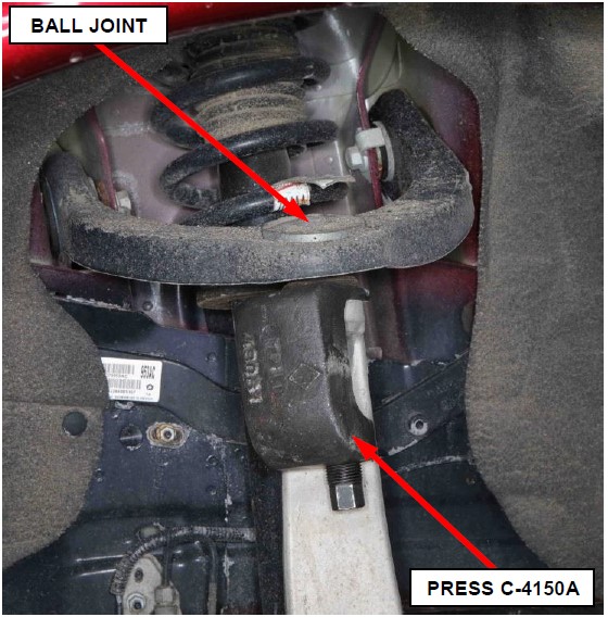 Figure 8 – Separate Upper Ball Joint